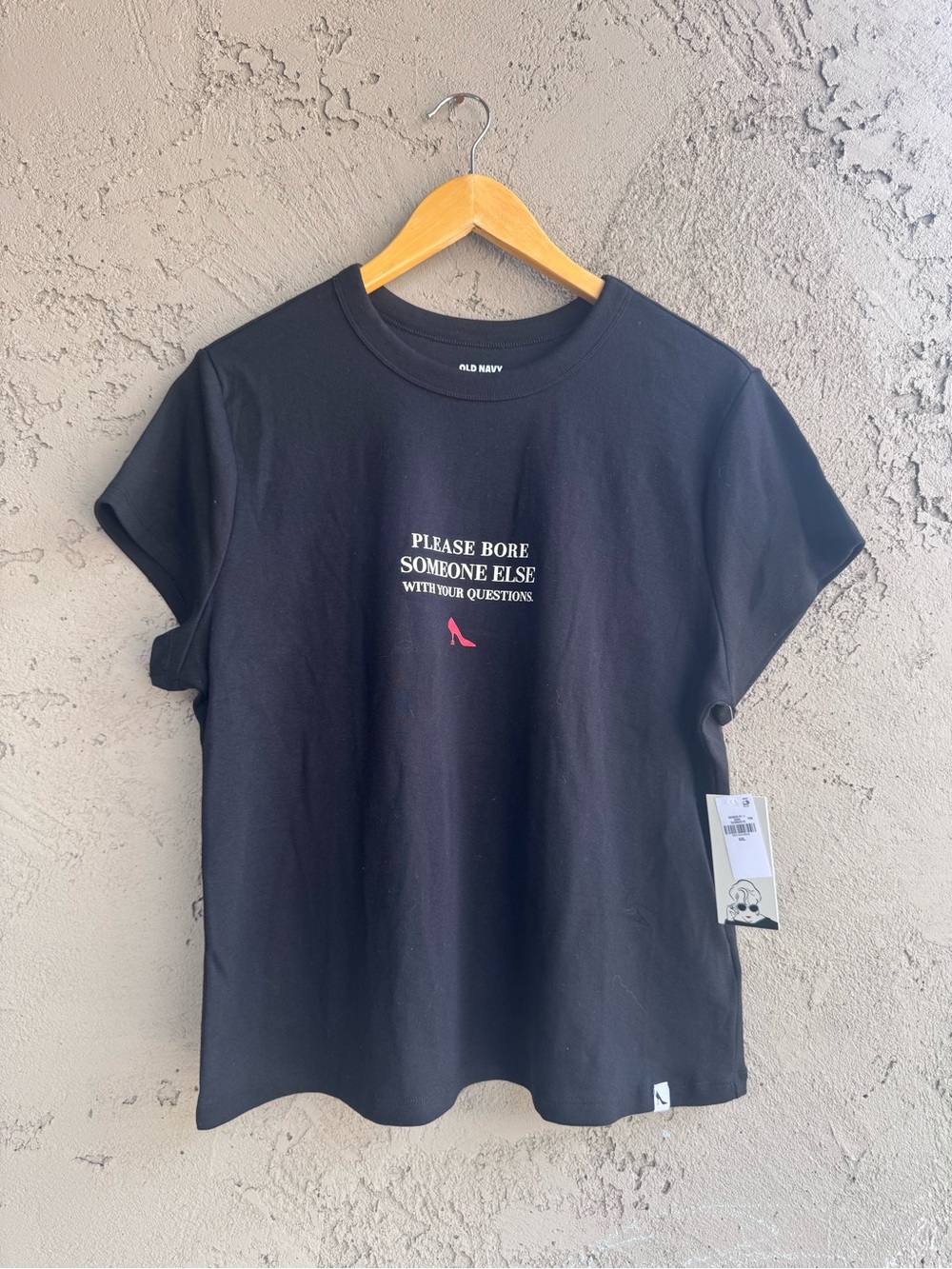 NWT Old Navy X Devil Wears Prada Black Graphic Tee XXL